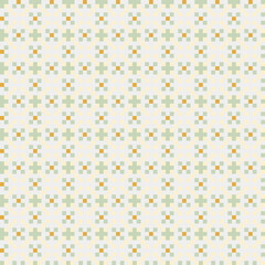 Abstract Cross Pattern generative computational art illustration