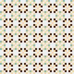 Abstract Cross Pattern generative computational art illustration