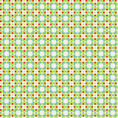 Abstract Cross Pattern generative computational art illustration