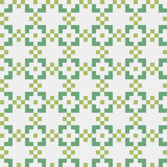 Abstract Cross Pattern generative computational art illustration