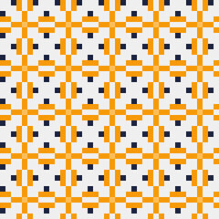 Abstract Cross Pattern generative computational art illustration