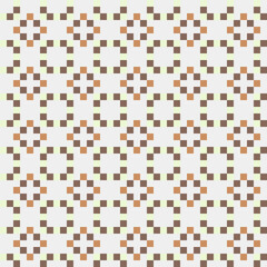 Fototapeta premium Abstract Cross Pattern generative computational art illustration