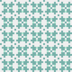 Abstract Cross Pattern generative computational art illustration