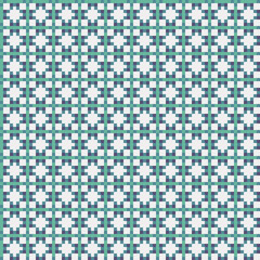 Abstract Cross Pattern generative computational art illustration