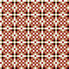 Fototapeta premium Abstract Cross Pattern generative computational art illustration