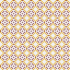 Abstract Cross Pattern generative computational art illustration