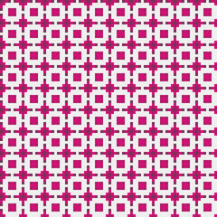 Fototapeta premium Abstract Cross Pattern generative computational art illustration