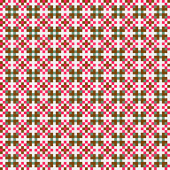 Abstract Cross Pattern generative computational art illustration