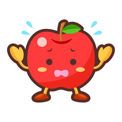 焦るりんごのキャラクター