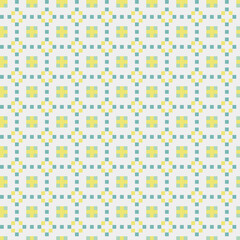 Abstract Cross Pattern generative computational art illustration