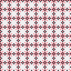 Abstract Cross Pattern generative computational art illustration
