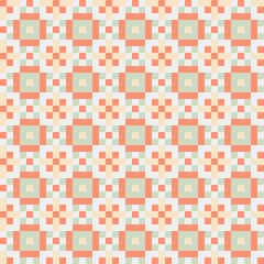 Abstract Cross Pattern generative computational art illustration