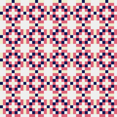 Abstract Cross Pattern generative computational art illustration