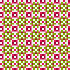 Abstract Cross Pattern generative computational art illustration