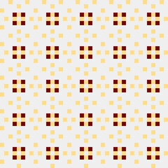 Abstract Cross Pattern generative computational art illustration