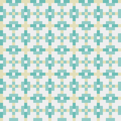 Abstract Cross Pattern generative computational art illustration