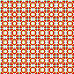 Abstract Cross Pattern generative computational art illustration
