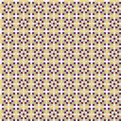 Abstract Cross Pattern generative computational art illustration