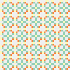 Abstract Cross Pattern generative computational art illustration