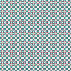 Abstract Cross Pattern generative computational art illustration