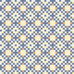 Abstract Cross Pattern generative computational art illustration