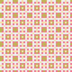 Abstract Cross Pattern generative computational art illustration