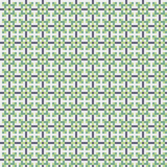 Abstract Cross Pattern generative computational art illustration