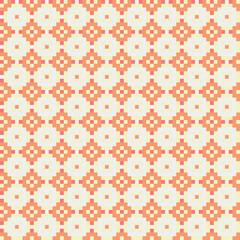 Abstract Cross Pattern generative computational art illustration