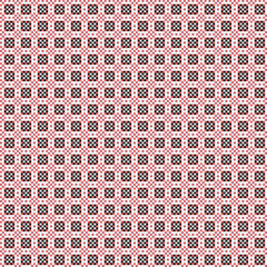 Abstract Cross Pattern generative computational art illustration