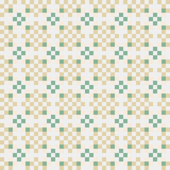 Abstract Cross Pattern generative computational art illustration