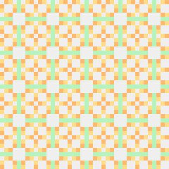 Abstract Cross Pattern generative computational art illustration