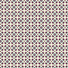 Abstract Cross Pattern generative computational art illustration