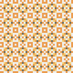 Abstract Cross Pattern generative computational art illustration
