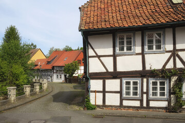 Stadt Hornburg - Altstadt an der Mühlenilse, Schladen-Werla, Niedersachsen, Deutschland, Europa