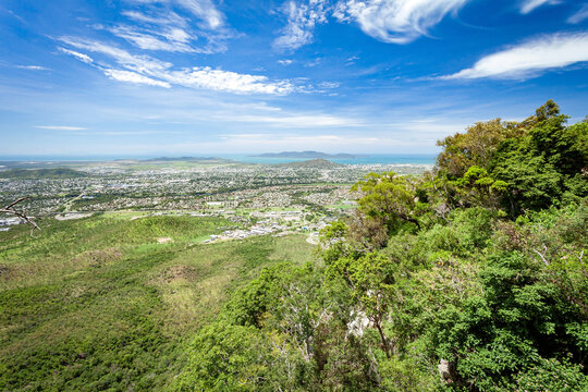 Townsville City Queensland Australia From Mount Stewart