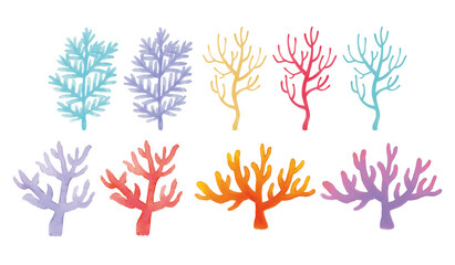 珊瑚の水彩イラスト © ayumi