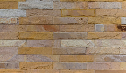 sandstone wall texture and background.