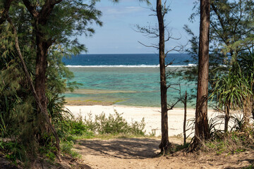 鹿児島県の徳之島の伊仙町の喜念浜