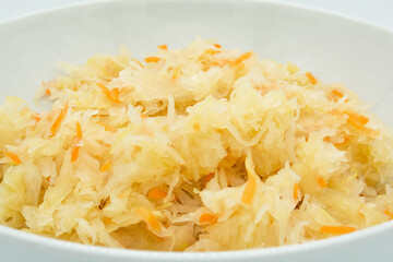 Sauerkraut with carrots