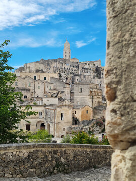 Ancient town of Matera, cave city, Basilicata, Italy