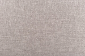 Fototapeta na wymiar smooth surface of linen gray fabric, background, texture
