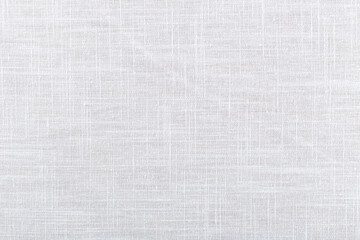 smooth surface of white linen fabric, background, texture