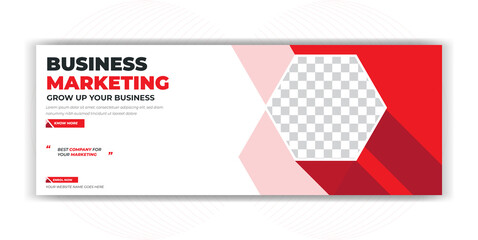 Corporate Business Marketing Social Media Instagram Post Facebook Cover Page Timeline Web Banner Template Design 