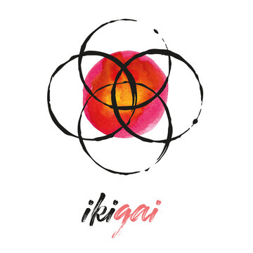 Ikigai Logo Design