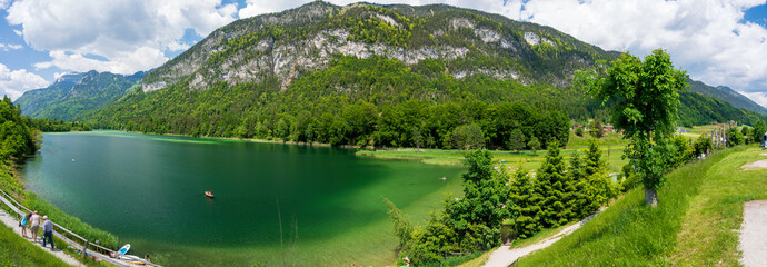 Reintalersee bei Kramsach in Tirol Österreich Panorama