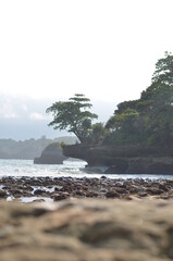 beach landscape holiday summer  situation. selective focus
