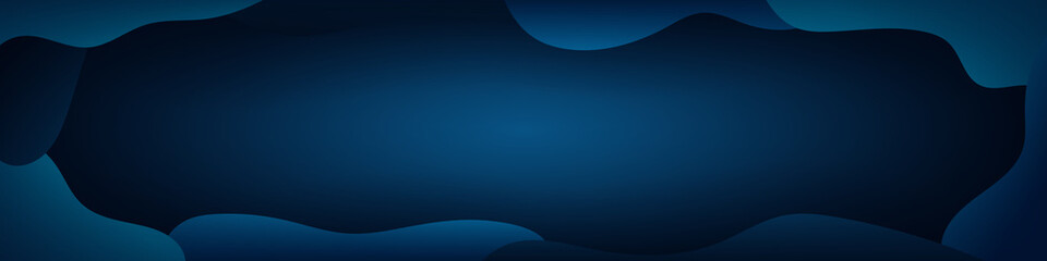 dark blue and navy abstract banner background