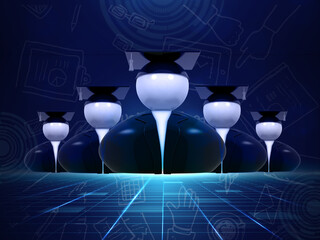 Higher education concept