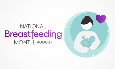 National Breastfeeding month is observed every year in August, Breast milk contains antibodies that help baby fight off viruses and bacteria. It protects against allergies, sickness, and obesity.