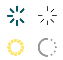 Buffering symbol illustration,clip art and icons for a variety of uses.